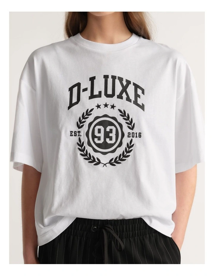 D-Luxe Crest Print Tee image 3