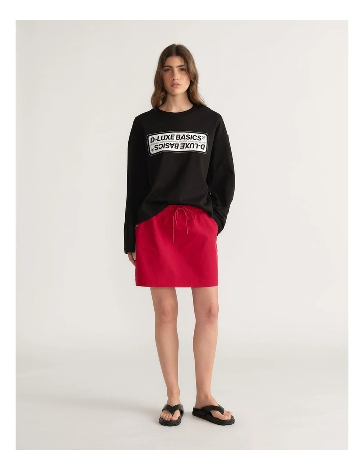 D-Luxe Sticker Long Sleeve Tee image 1