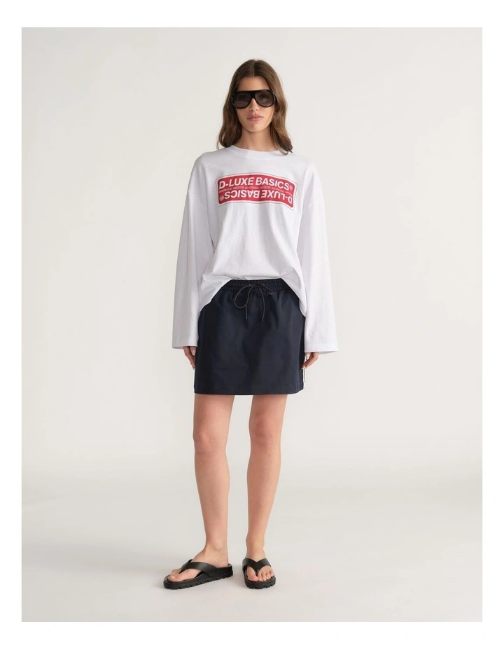 D-Luxe Sticker Long Sleeve Tee image 1