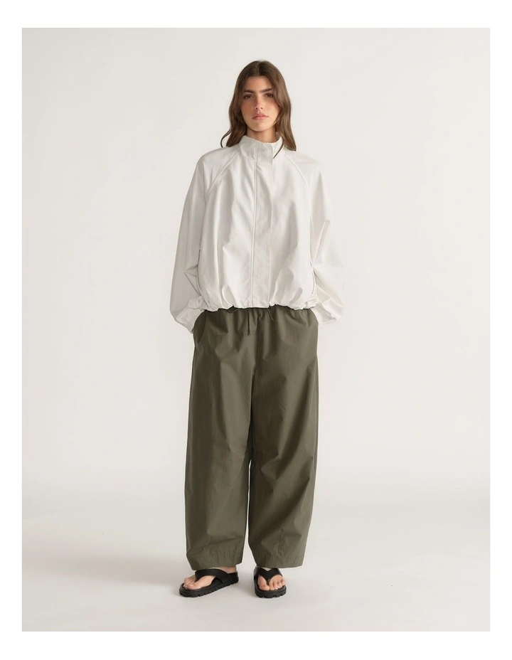 D-Luxe Poplin Barrel Pant image 1
