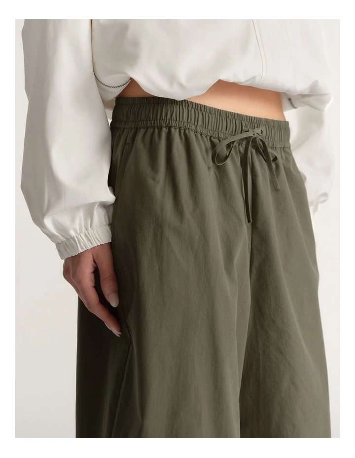 D-Luxe Poplin Barrel Pant image 3