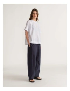 D-Luxe Poplin Barrel Pant