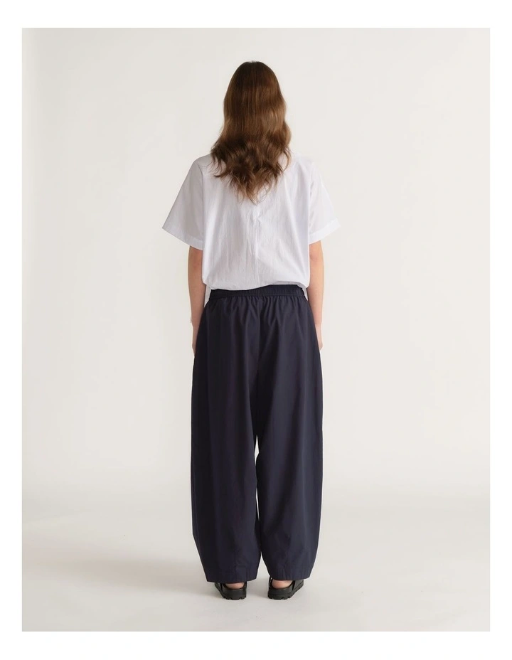 D-Luxe Poplin Barrel Pant image 2