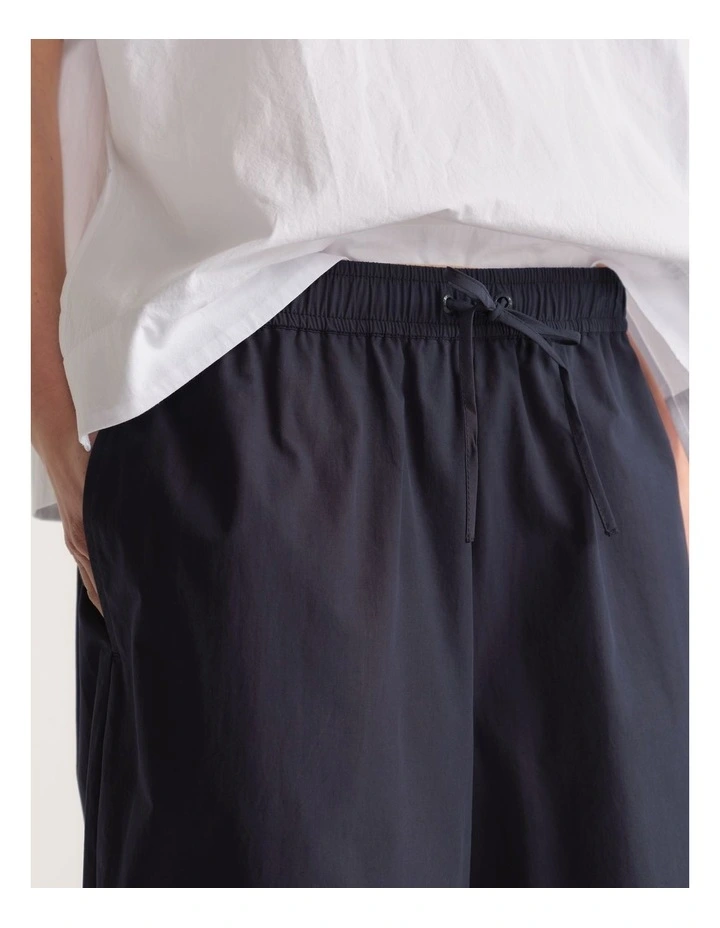 D-Luxe Poplin Barrel Pant image 3