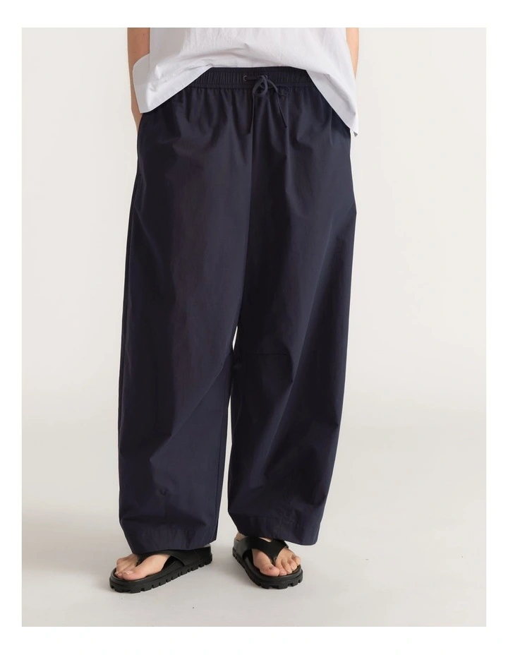 D-Luxe Poplin Barrel Pant image 4