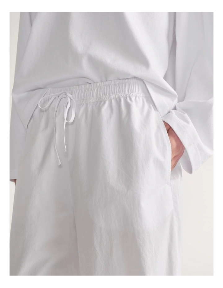 D-Luxe Poplin Barrel Pant image 3
