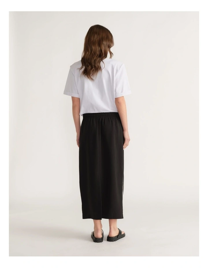D-Luxe Racer Stripe Midi Skirt image 2
