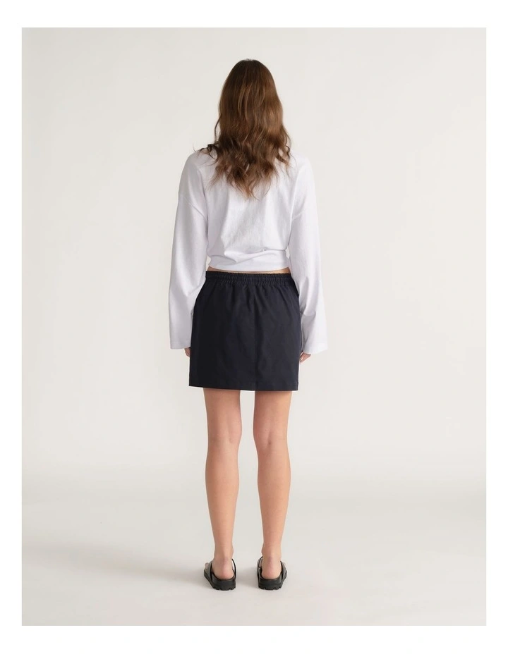 D-Luxe Side Stripe Mini Skirt image 2