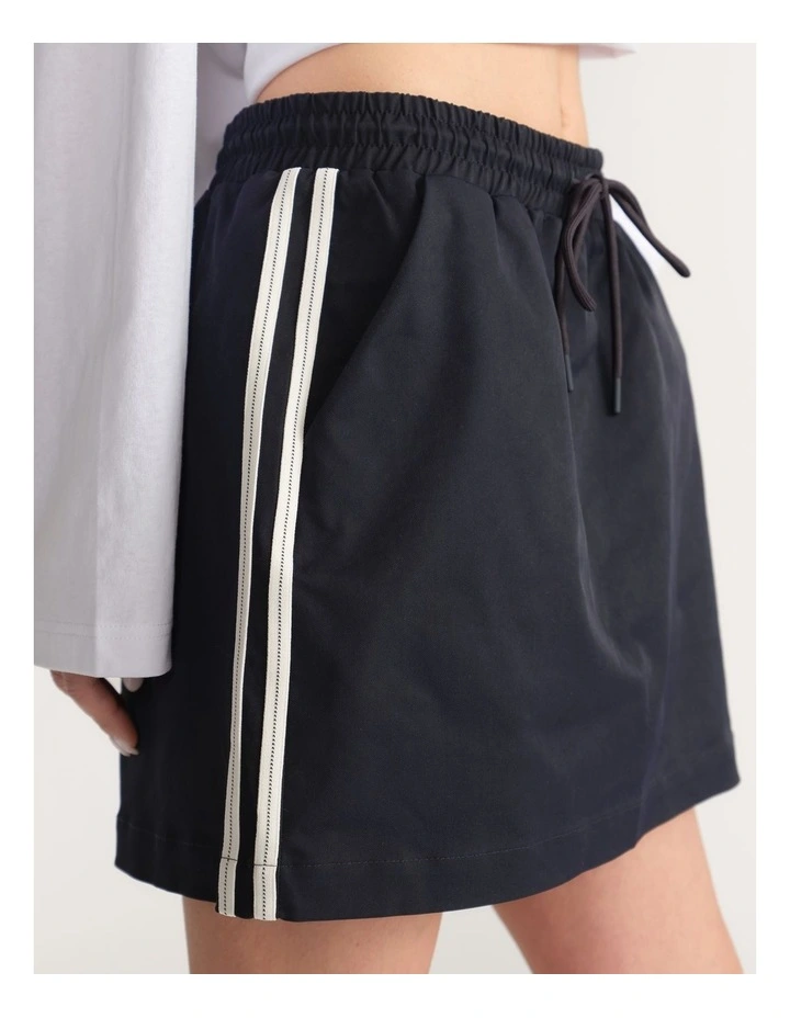 D-Luxe Side Stripe Mini Skirt image 3