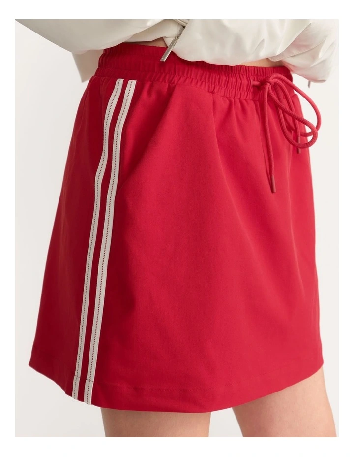 D-Luxe Side Stripe Mini Skirt image 3