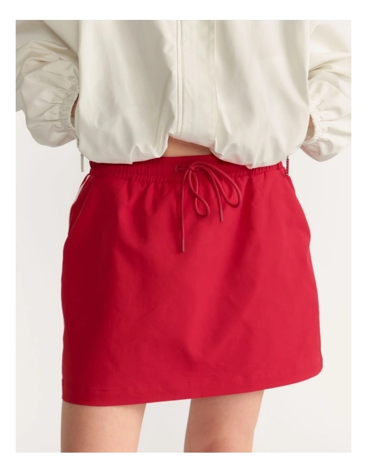 D-Luxe Side Stripe Mini Skirt image 4