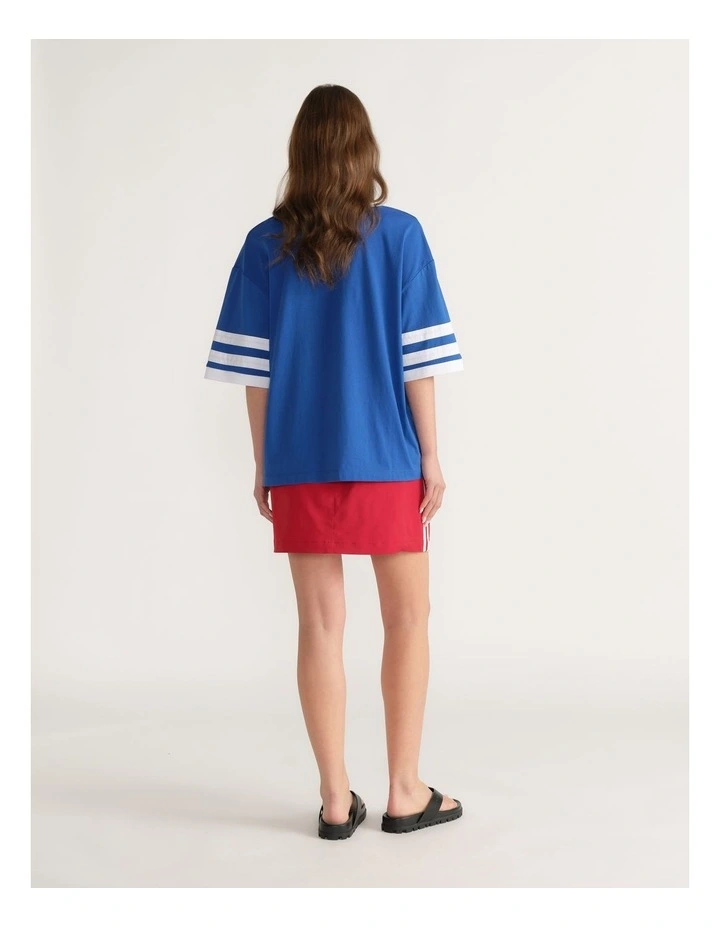 D-Luxe V Neck Stripe Tee image 2