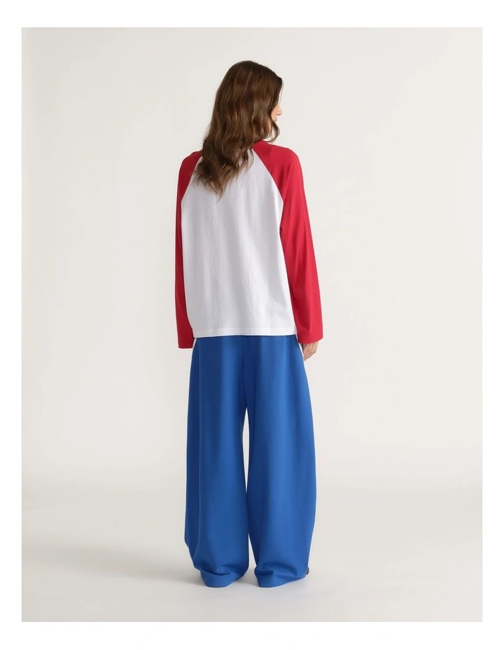 D-Luxe Raglan Long Sleeve Tee image 2