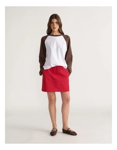 D-Luxe Raglan Long Sleeve Tee