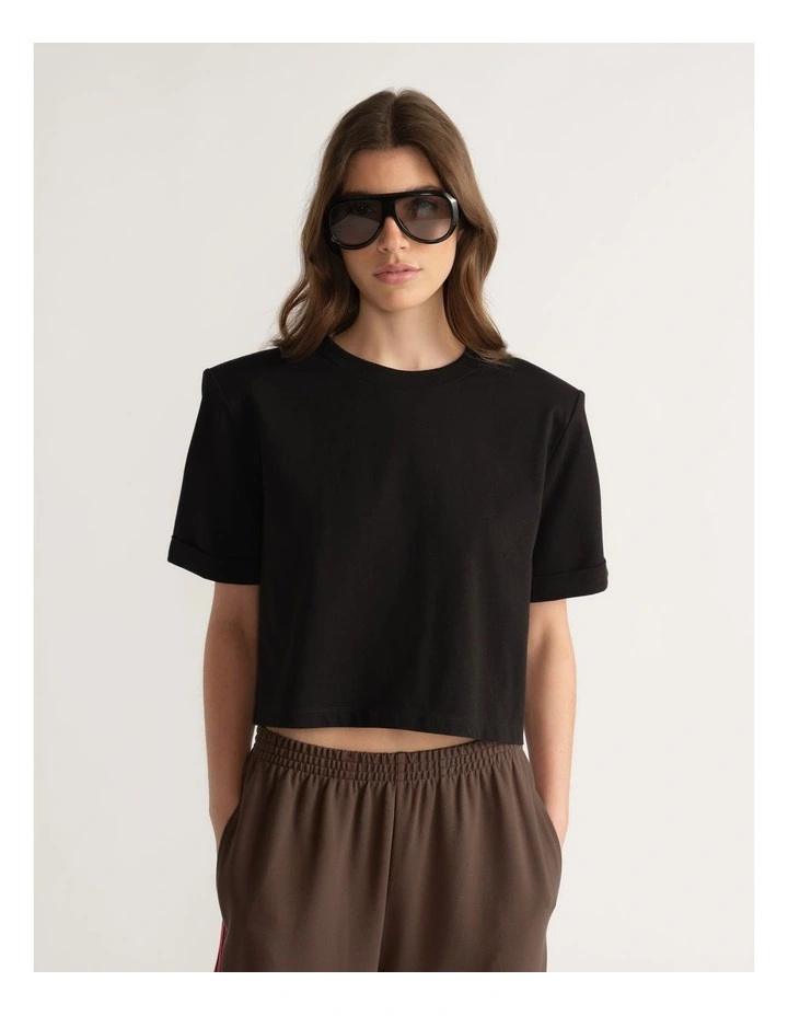 D-Luxe Shoulder Pad Tee image 4