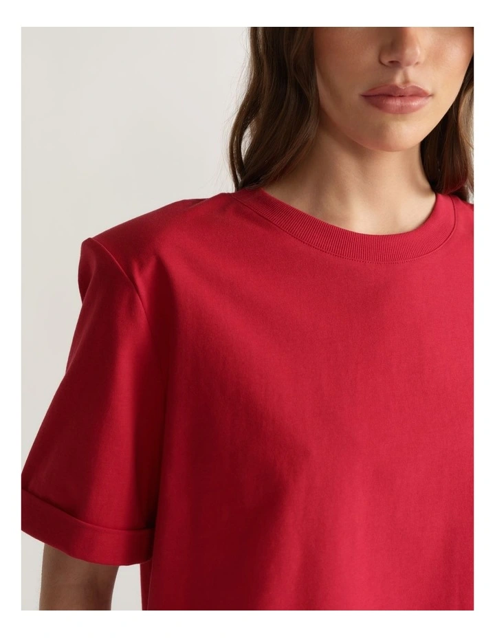 D-Luxe Shoulder Pad Tee image 3