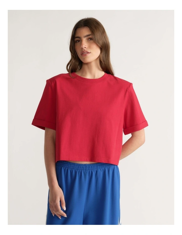 D-Luxe Shoulder Pad Tee image 4