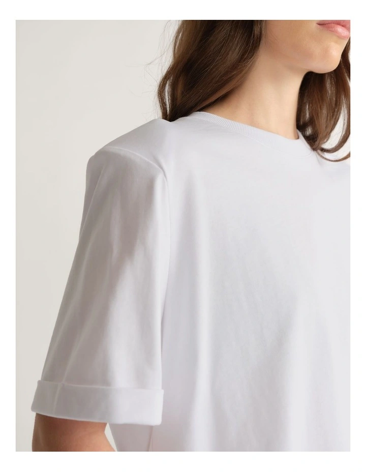 D-Luxe Shoulder Pad Tee image 3