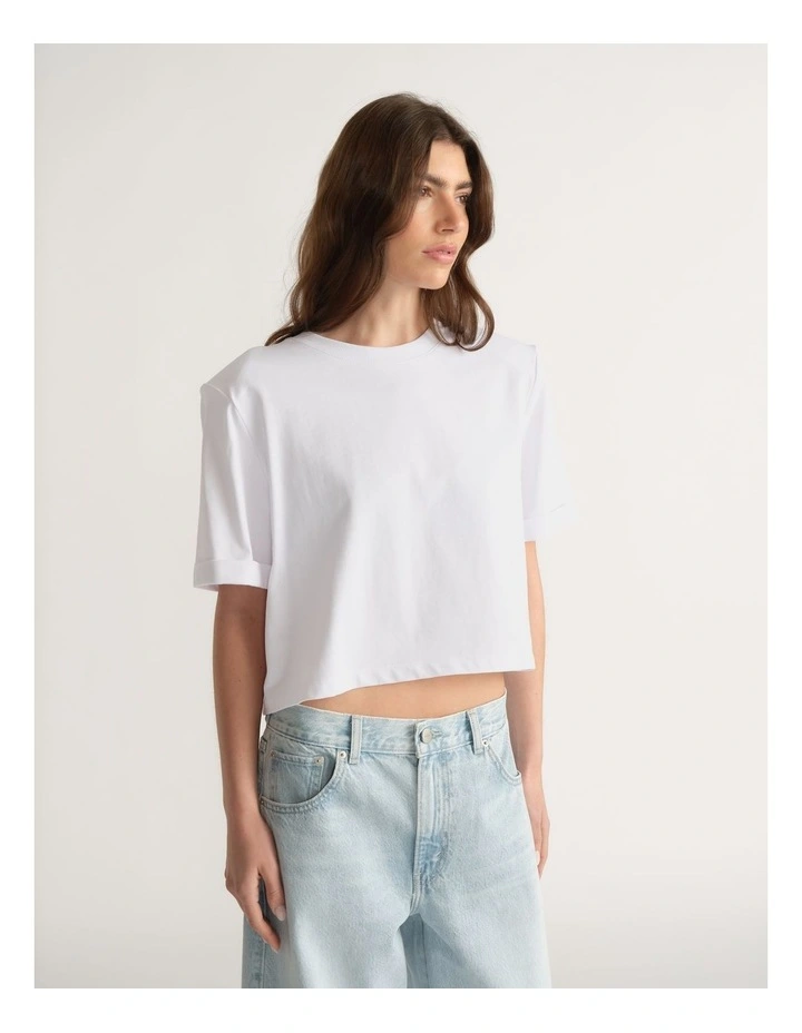 D-Luxe Shoulder Pad Tee image 4