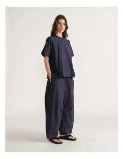 D-Luxe Poplin Boxy Top