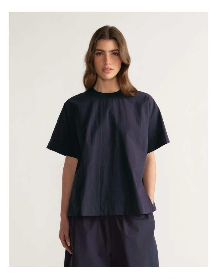 D-Luxe Poplin Boxy Top image 4