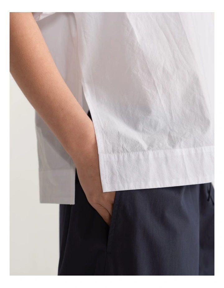 D-Luxe Poplin Boxy Top image 3