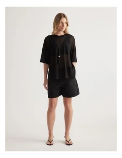 Romy Oversized Knit Tee