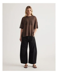 Romy Oversized Knit Tee