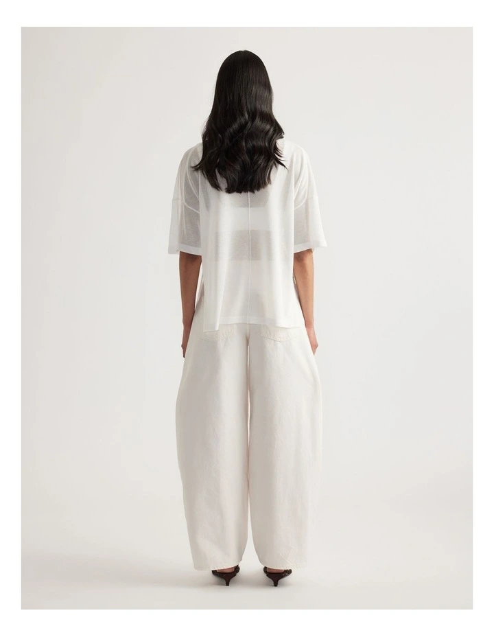 Romy Oversized Knit Tee image 2