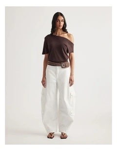 Maeve Off Shoulder Knit Tank