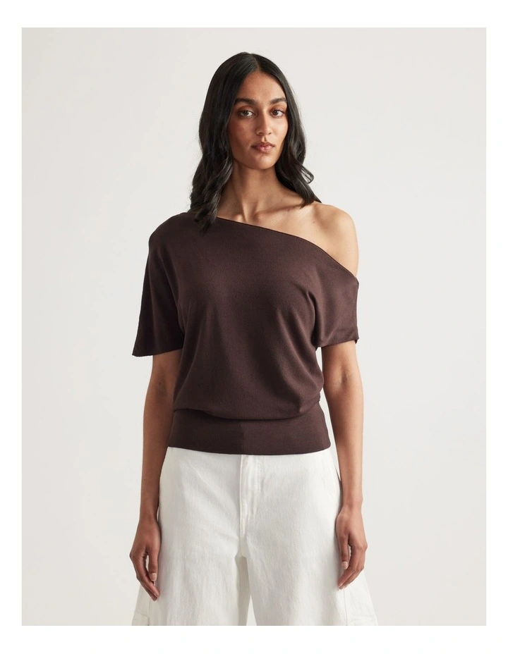 Maeve Off Shoulder Knit Tank image 4