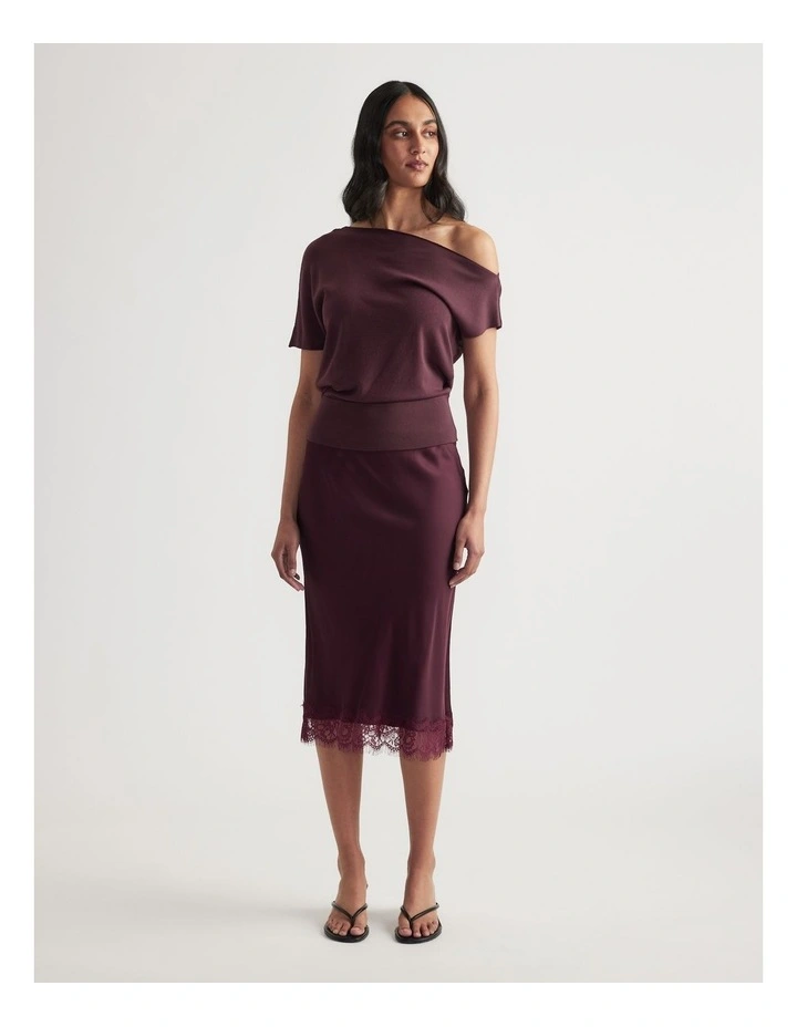 Maeve Off Shoulder Knit Tank image 1