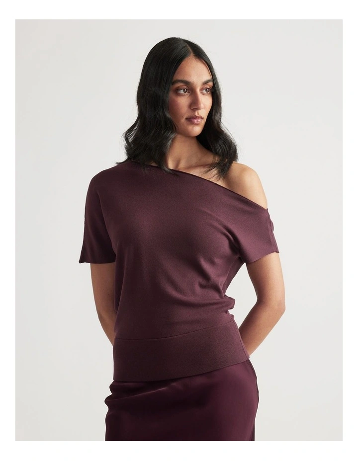 Maeve Off Shoulder Knit Tank image 4