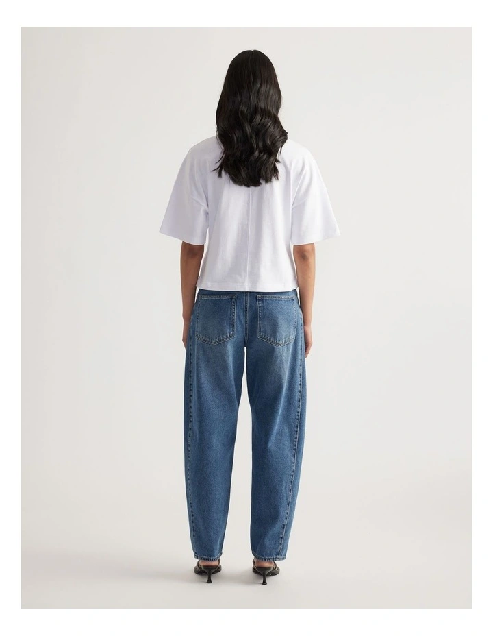 Alicia V Neck Boxy Tee image 2
