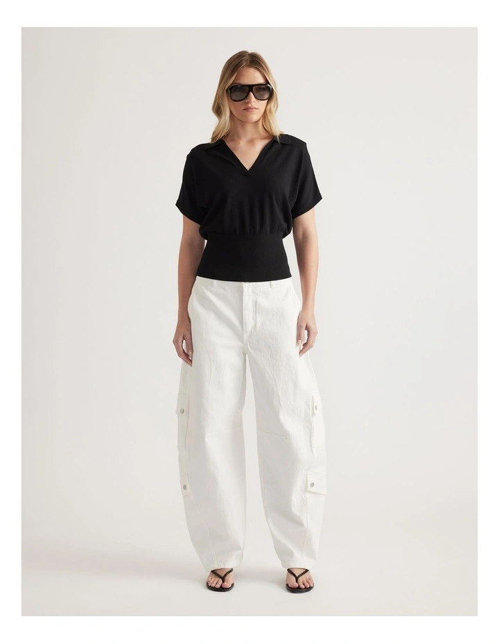 Wren Short Sleeve Polo Jumper image 1