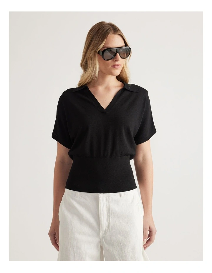 Wren Short Sleeve Polo Jumper image 4