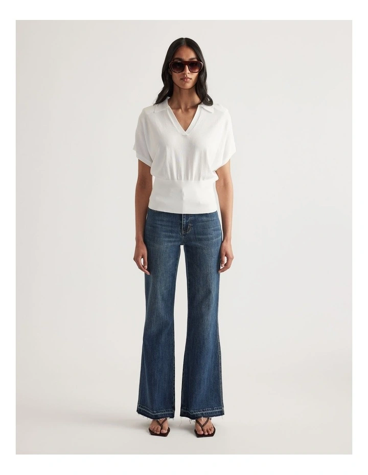 Wren Short Sleeve Polo Jumper image 1