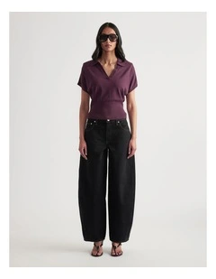 Wren Short Sleeve Polo Jumper