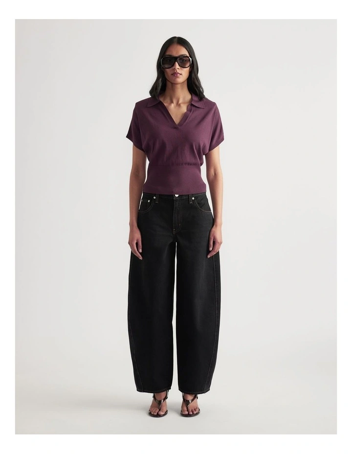 Wren Short Sleeve Polo Jumper image 1