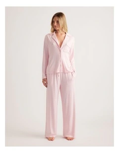 Sleep Jersey Wide Leg Pant