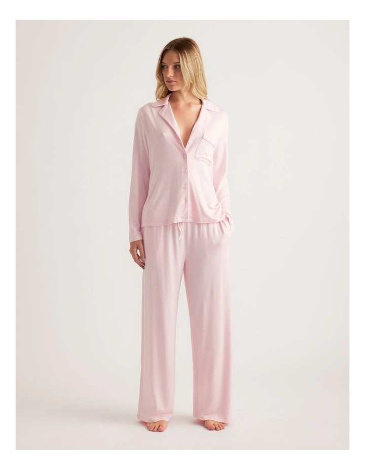Sleep Jersey Wide Leg Pant image 1