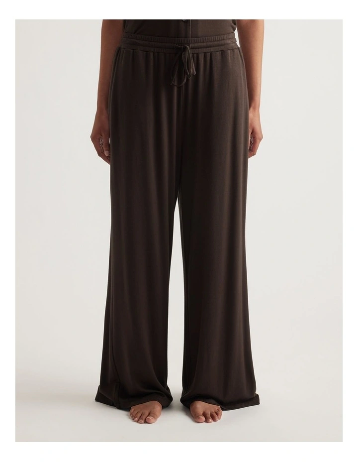 Sleep Jersey Wide Leg Pant image 4