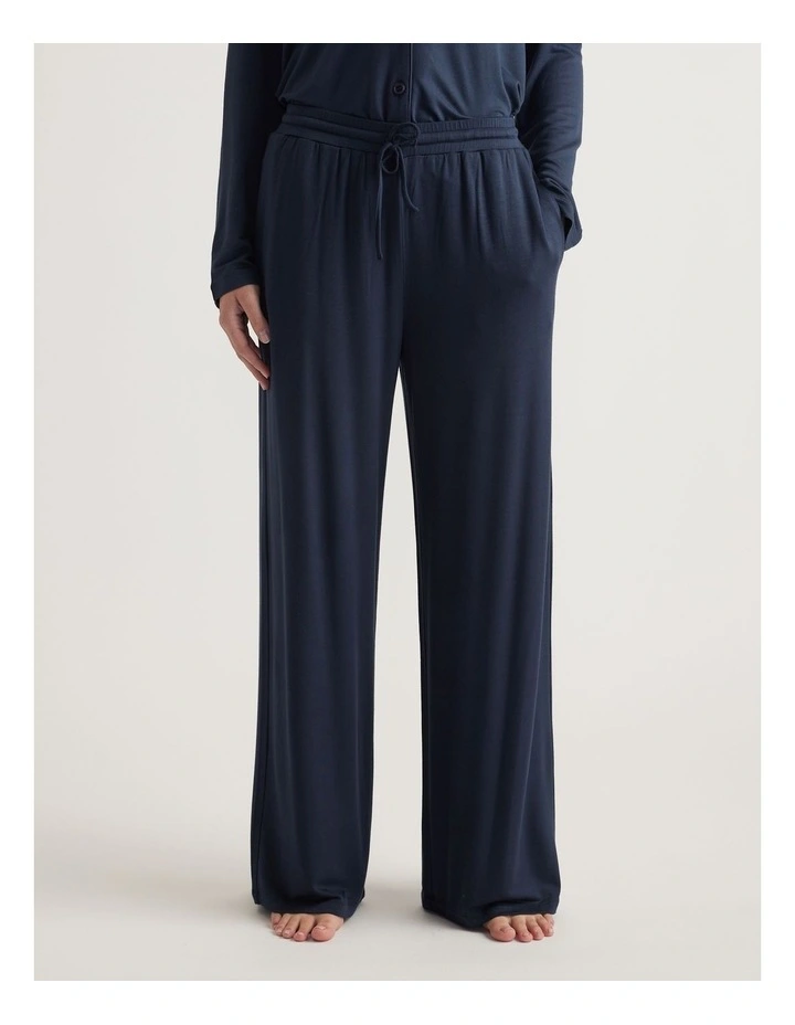 Sleep Jersey Wide Leg Pant image 3
