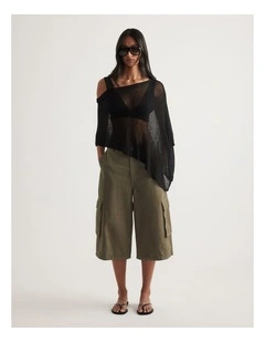 Knit Poncho