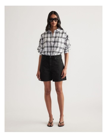 WHITE PLAID colour