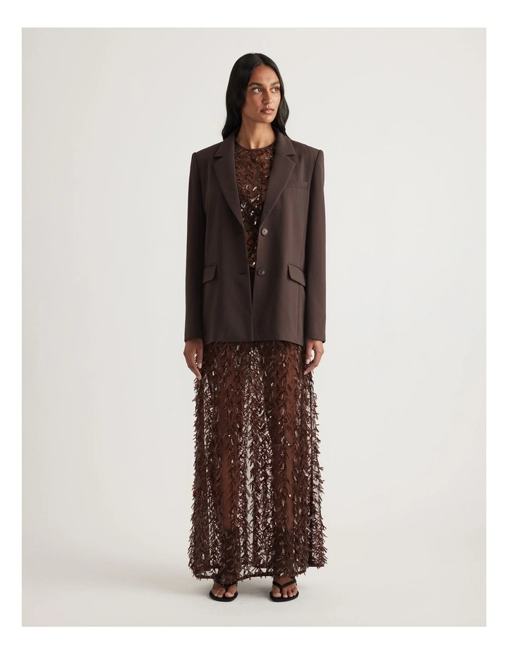 Gemma Sequin Maxi Skirt image 1