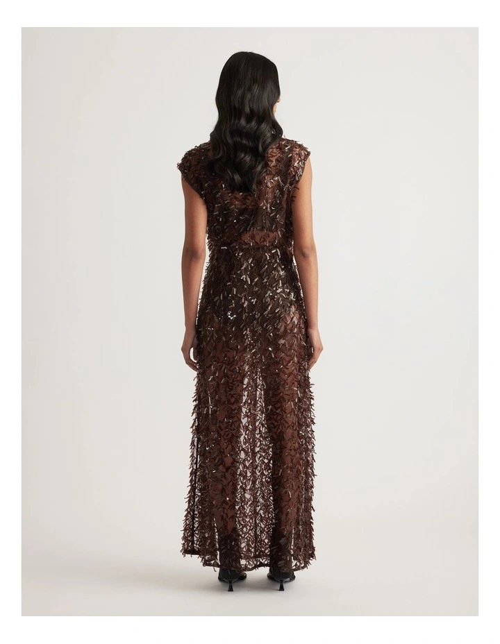 Gemma Sequin Maxi Skirt image 2