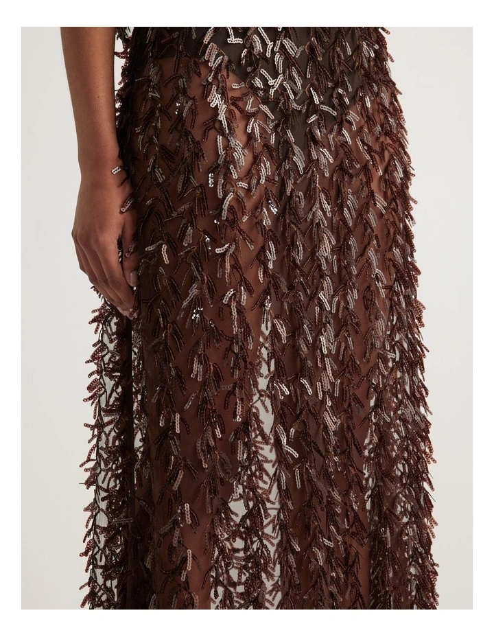 Gemma Sequin Maxi Skirt image 3