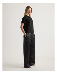 Annie Satin Cargo Pant