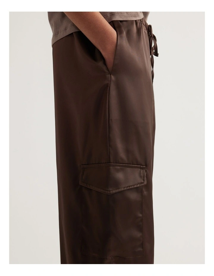 Annie Satin Cargo Pant image 3